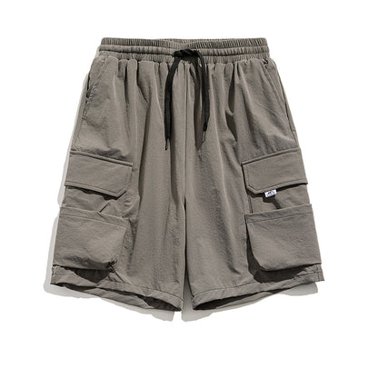 Fashion American Workwear Army Green Shorts Men