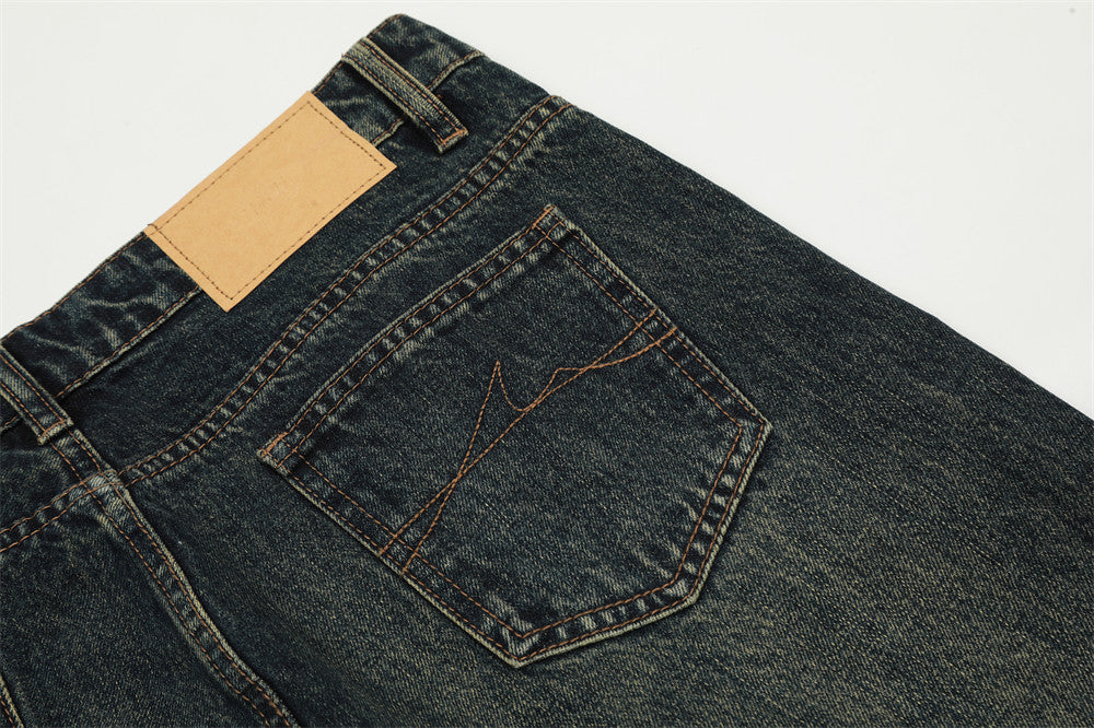 Loose Casual Wide Leg Mop Pants Men