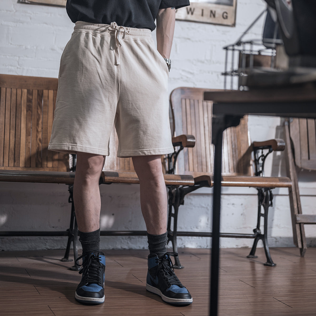 Cotton Terry Fleece And Shorts Men