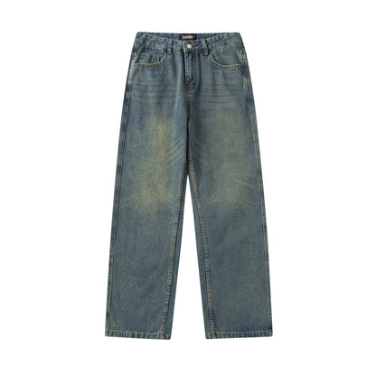 American Street Fashion Casual Straight Pants Men