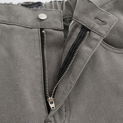 Punk Tooling Denim Logging Pants Men