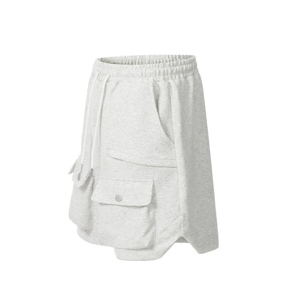 Functional Workwear With Pocket Shorts For Men