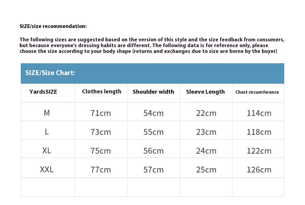 Fashion Angel Printed Short-sleeved T-shirt Men