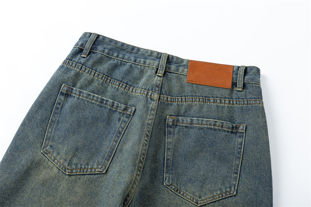 American Street Fashion Casual Straight Pants Men