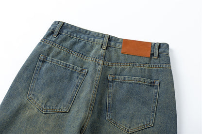 American Street Fashion Casual Straight Pants Men