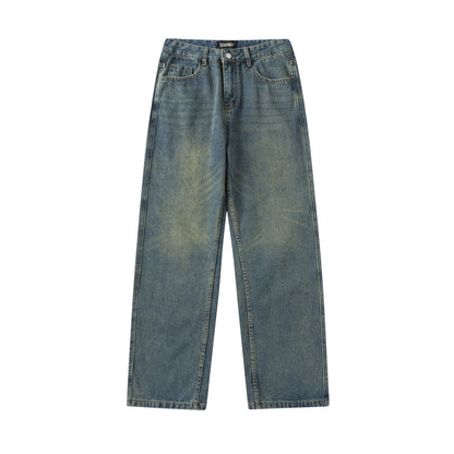 American Street Fashion Casual Straight Pants Men
