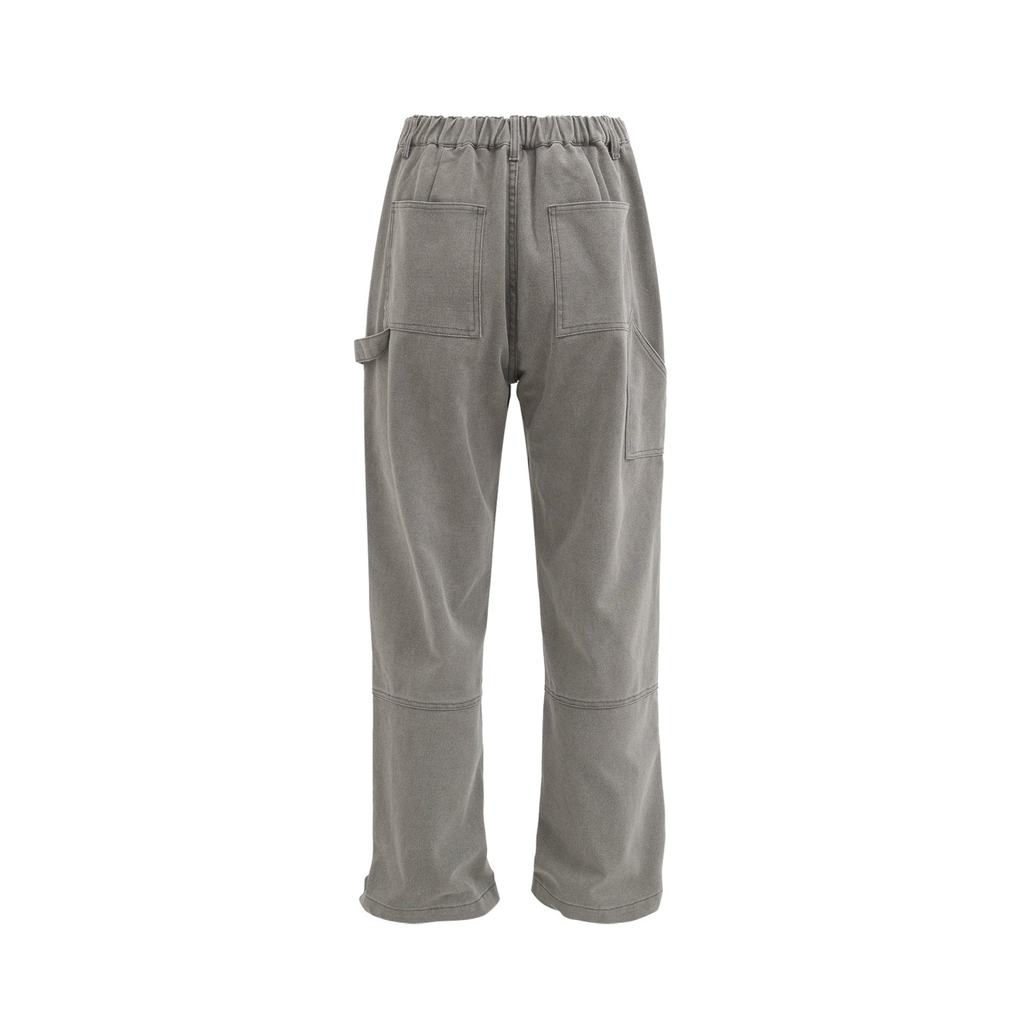 Punk Tooling Denim Logging Pants Men
