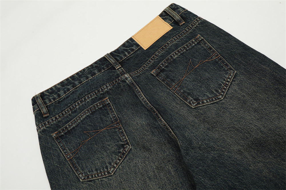 Loose Casual Wide Leg Mop Pants Men