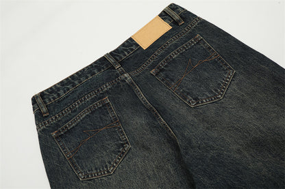Loose Casual Wide Leg Mop Pants Men