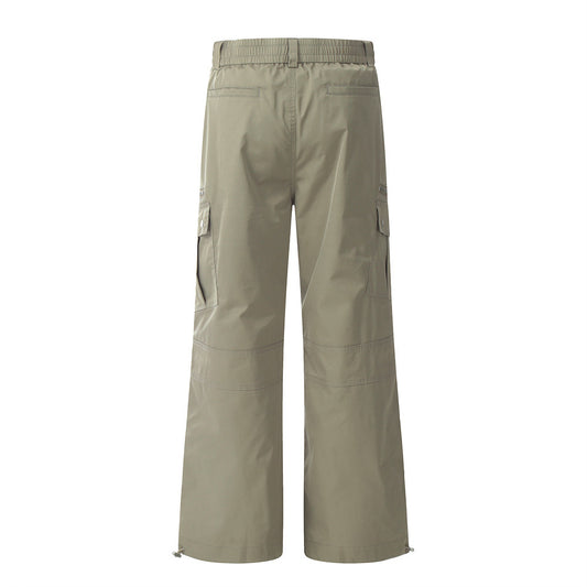 Fashion Zipper Workwear Casual Pants Men
