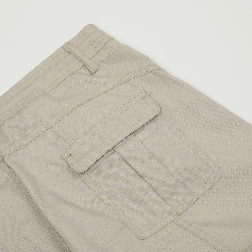 Fashion Solid Color Workwear Casual Pants Men