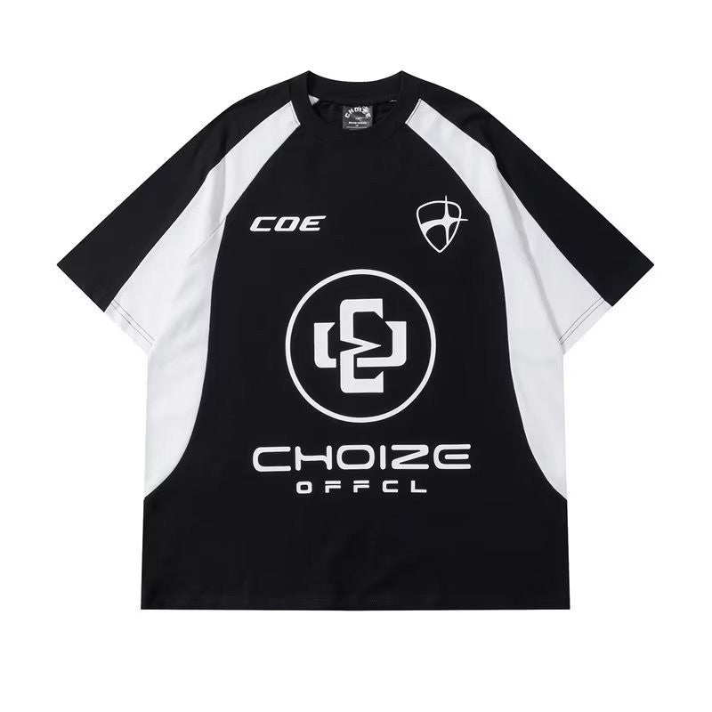 Retro Short Sleeve T-shirt For Men And Women
