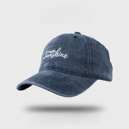 Sun Protection Fashion Peaked Cap Female Couple Baseball Cap