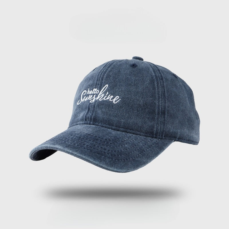 Sun Protection Fashion Peaked Cap Female Couple Baseball Cap