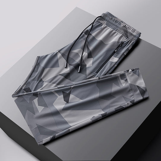 Summer Camouflage Sports Casual Pants Men