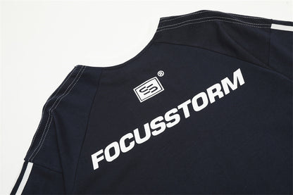 Creative Letter Print Short-sleeve T-shirt For Men
