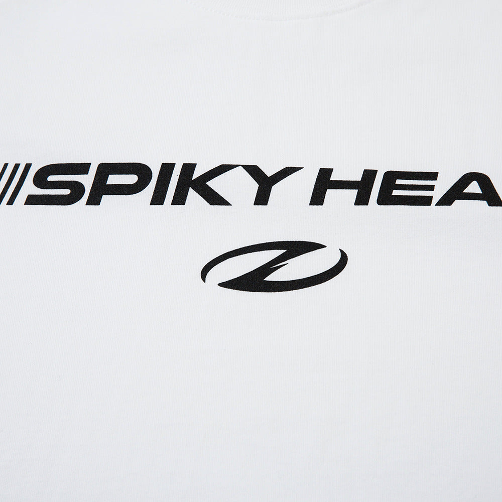 Letter Printed Cotton Short-sleeved T-shirt For Men