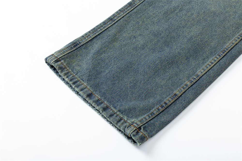 American Street Fashion Casual Straight Pants Men