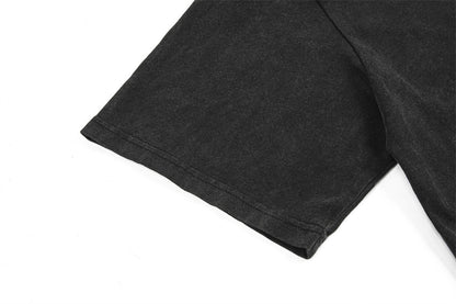 Fashion Angel Printed Short-sleeved T-shirt Men
