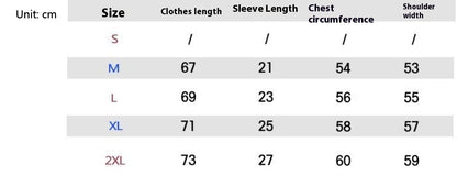 Retro Short Sleeve T-shirt For Men And Women