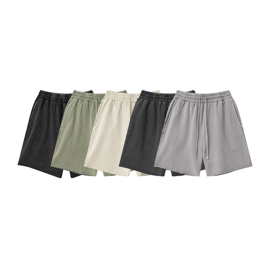 High Quality Curling Cropped Pants Casual Shorts Men