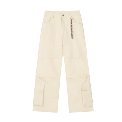 Workwear Pendant Casual Pants For Men