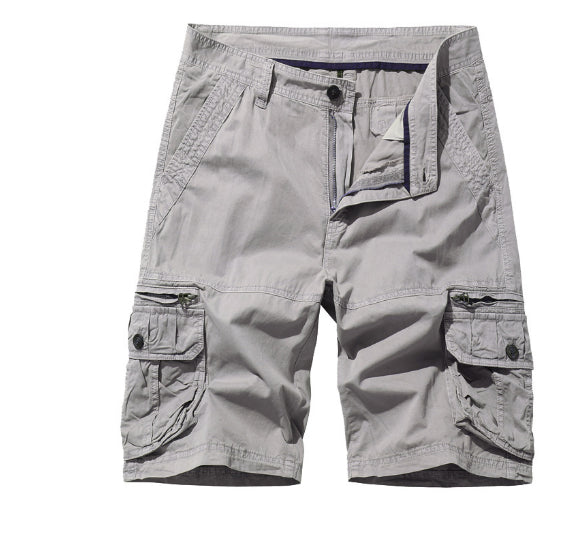 Hong Kong Style Workwear Shorts For Men